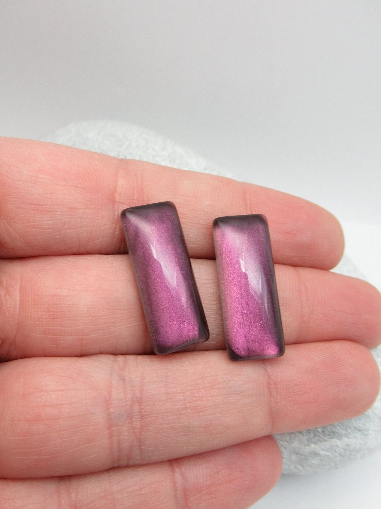 Handmade Cabochon Earrings